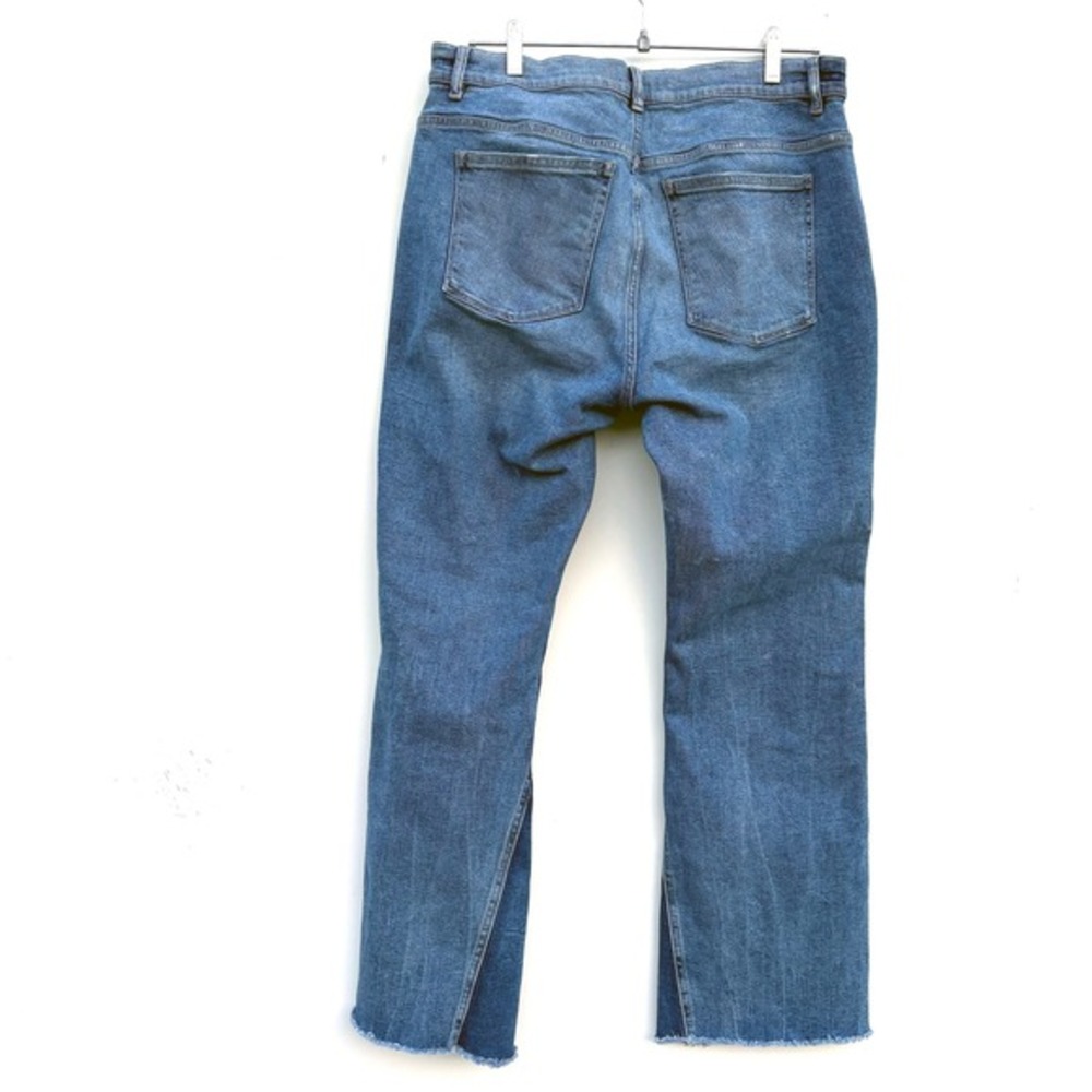 DL1961 Bridget Boot High Rise Instasculpt Crop Jeans Blue DL Vintage Two Tone 31 - Picture 4 of 16